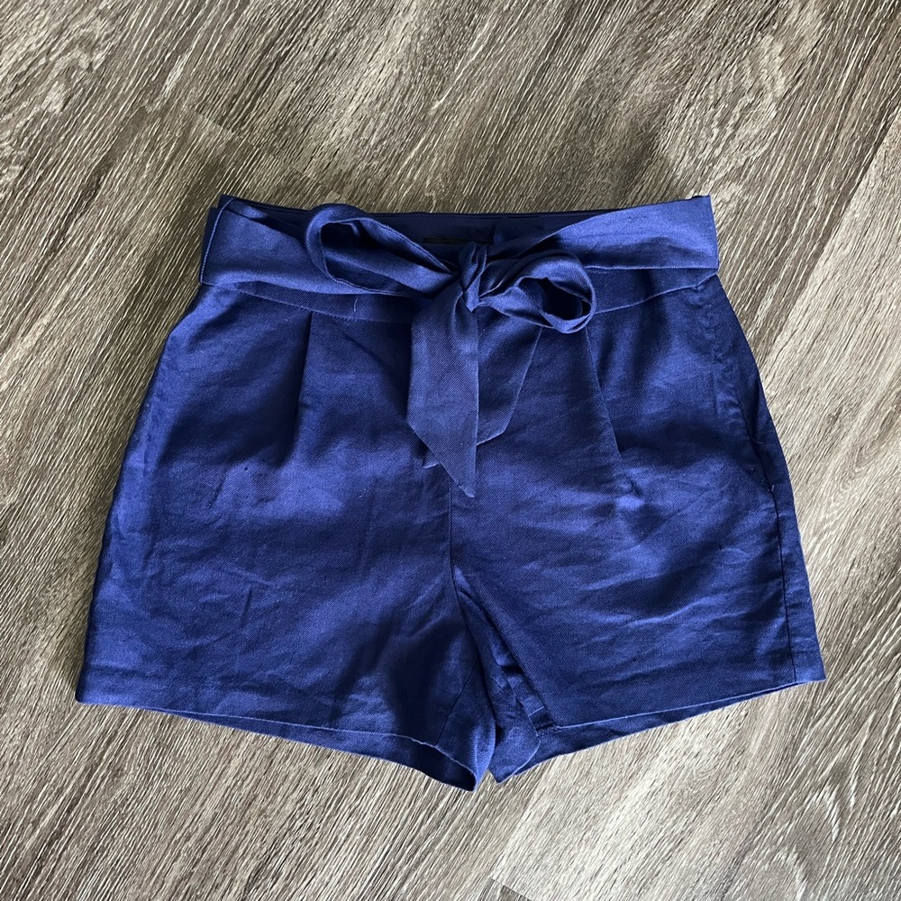 Express Navy Blue Women's Shorts